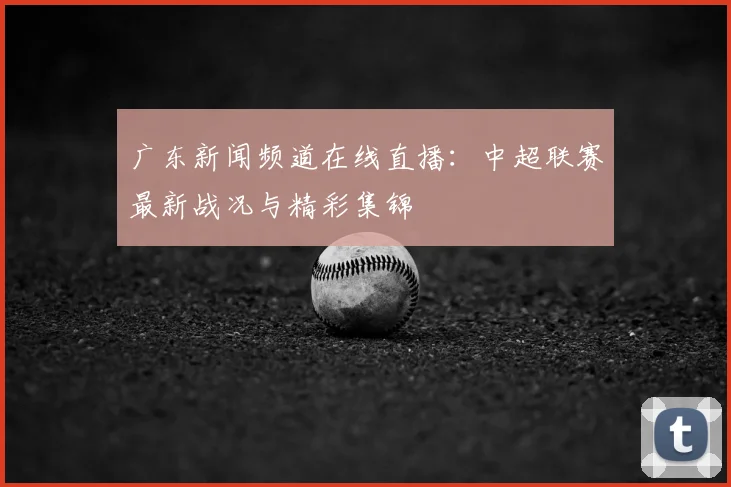 广东新闻频道在线直播：中超联赛最新战况与精彩集锦