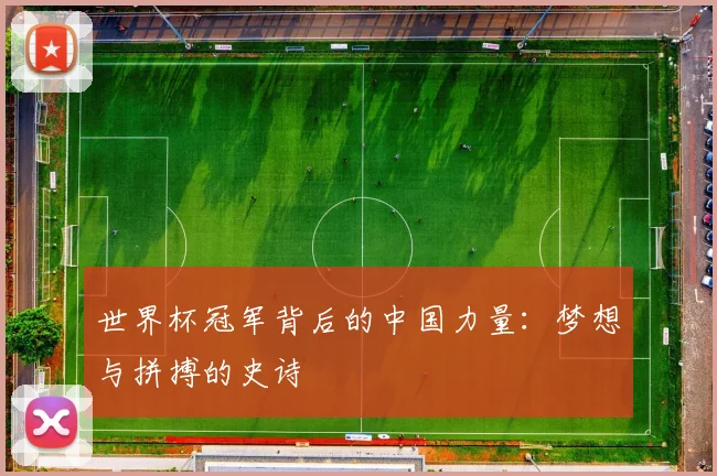 世界杯冠军背后的中国力量：梦想与拼搏的史诗